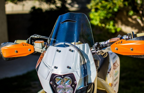 KTM500EXC-F'17-25 Bajaworx Enduro Windshield